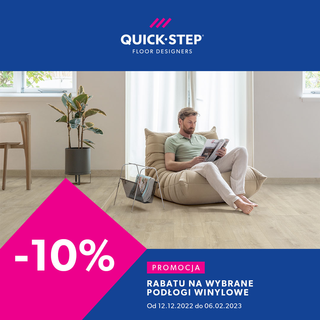 Promocja na panele winylowe Quick-Step