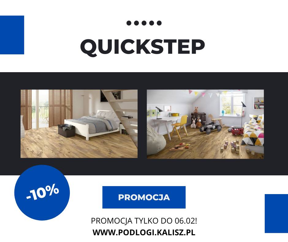 Rabat na panele marki Quick-Step