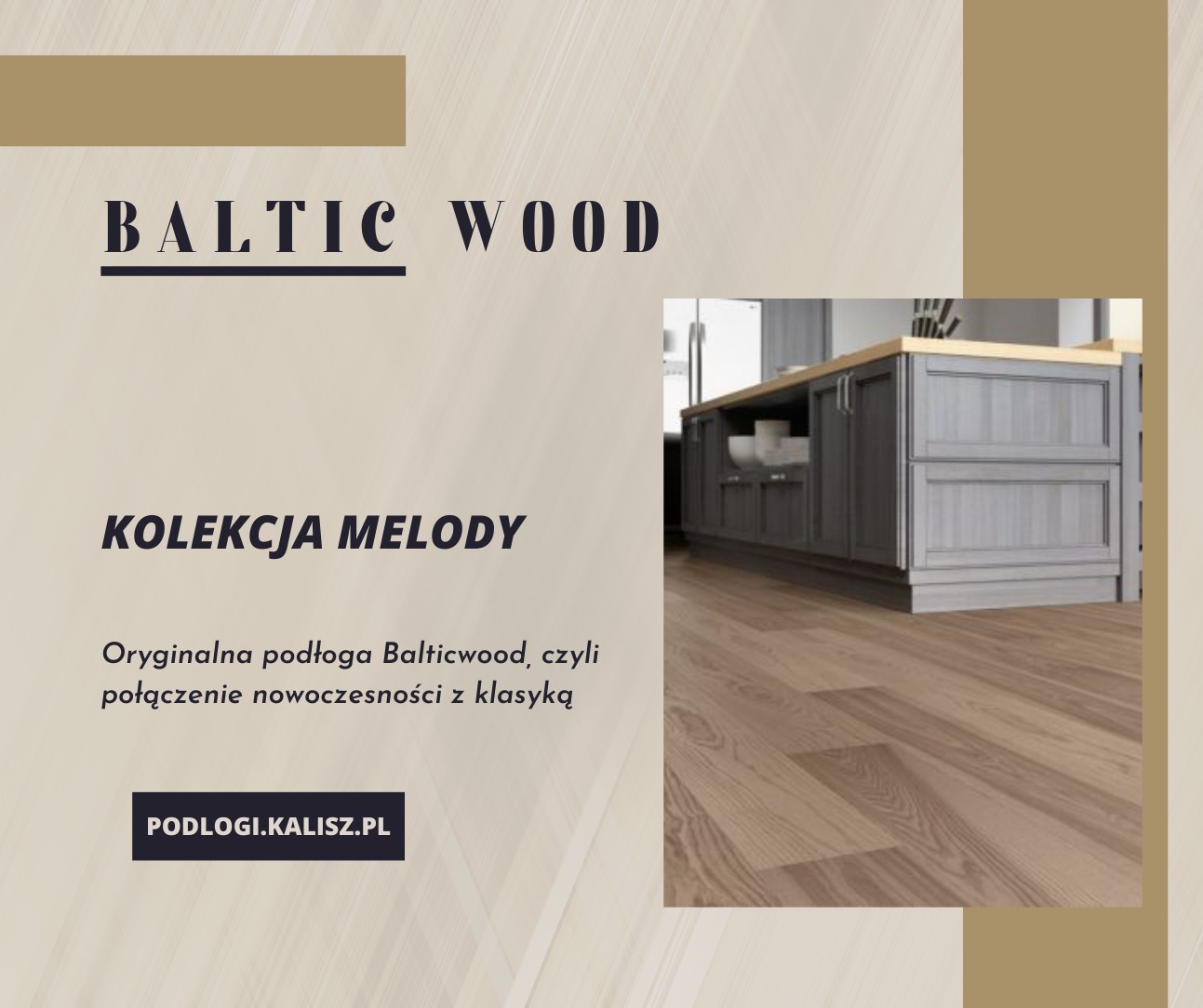 Trójwarstwowe podłogi Baltic Wood