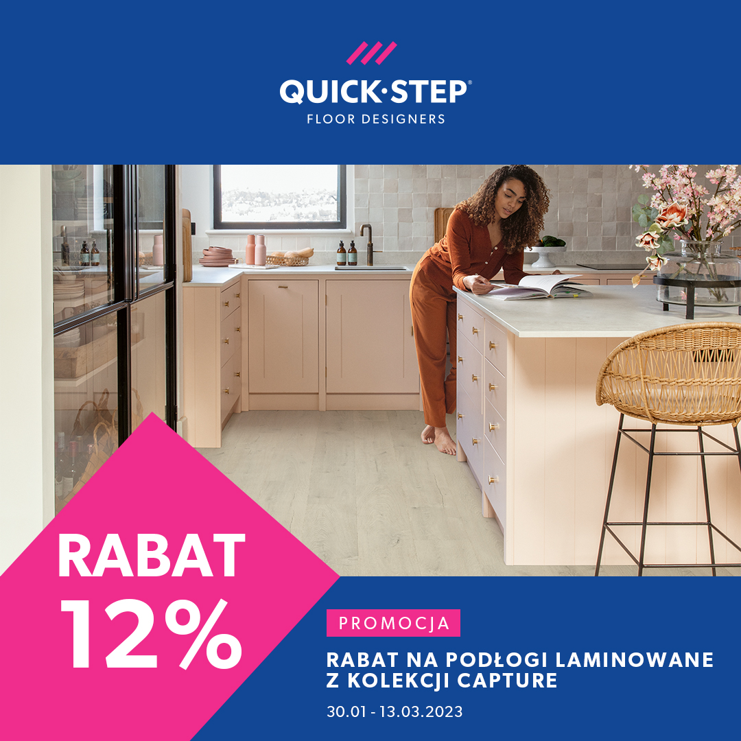 Promocja na podłogi Quick Step z kolekcji Capture