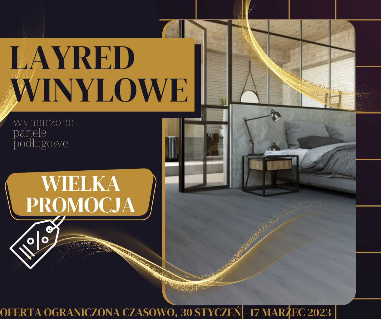 Promocja na podłogi LayRed