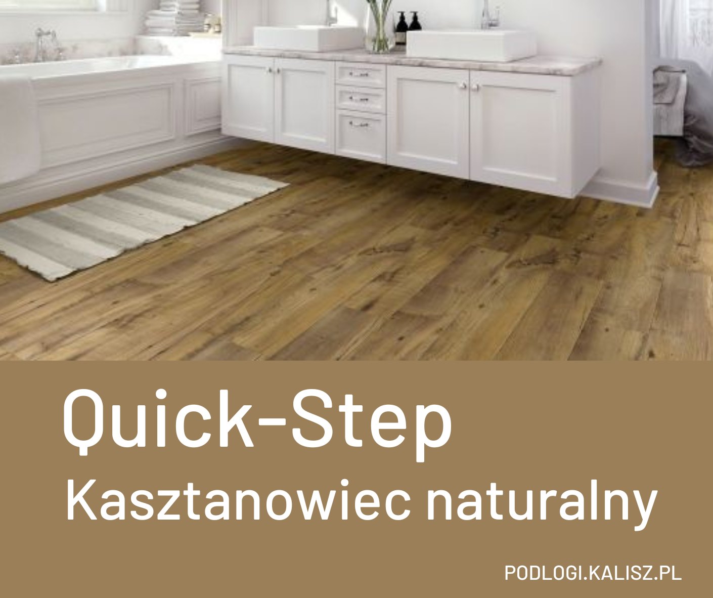 Podłogi Quick-Step postarzany kasztanowiec naturalny