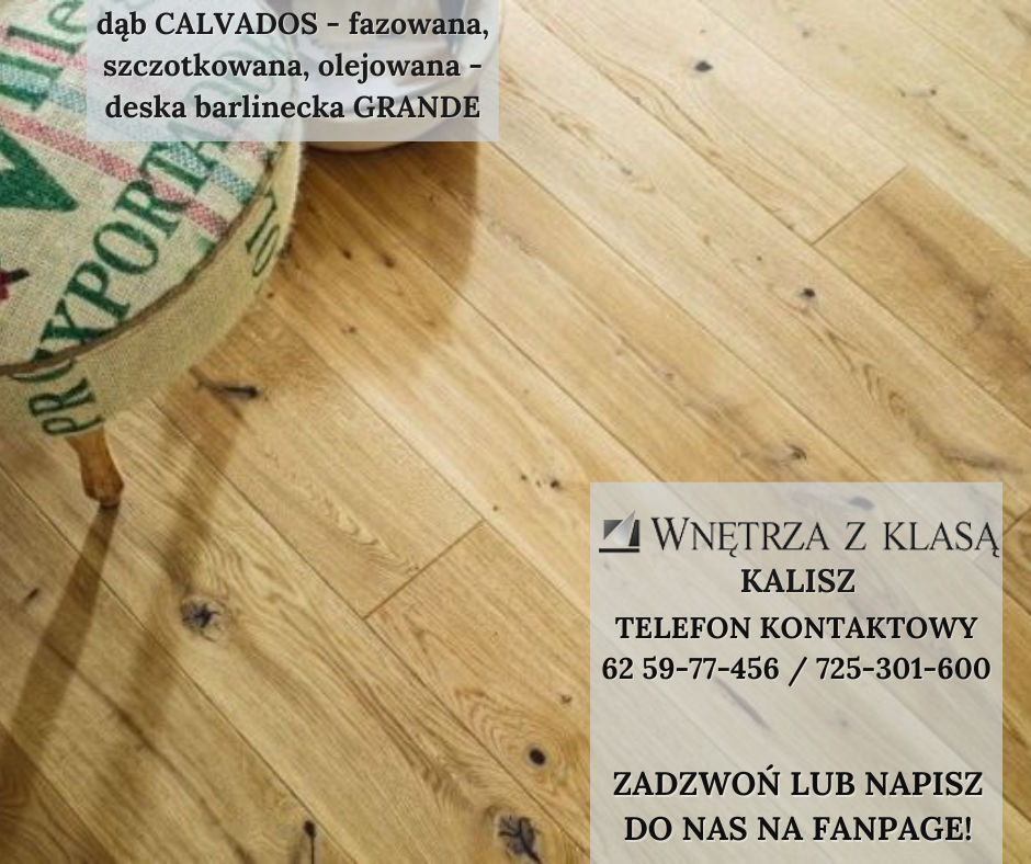 Dąb do salonu