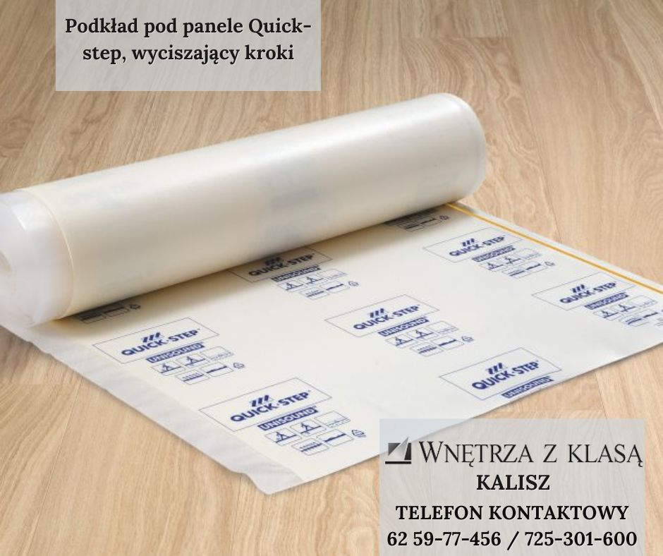 Podkład pod panele Quick-step, wyciszający kroki
