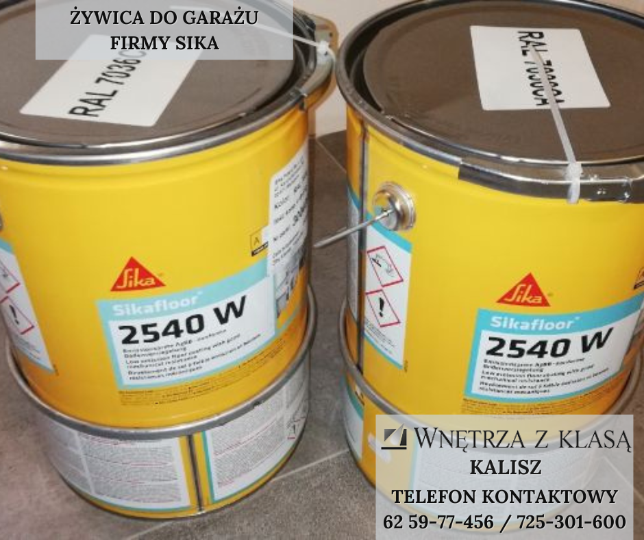 Żywica do garażu