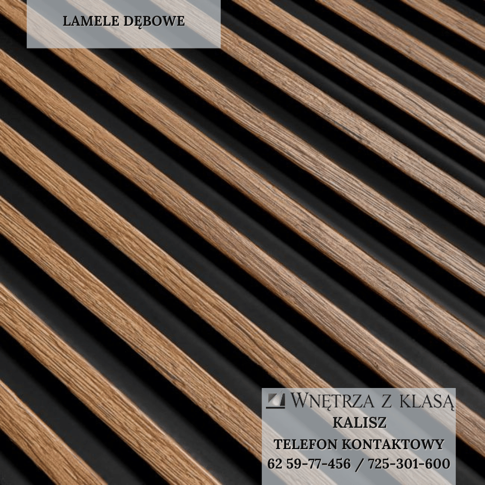 Lamele dębowe
