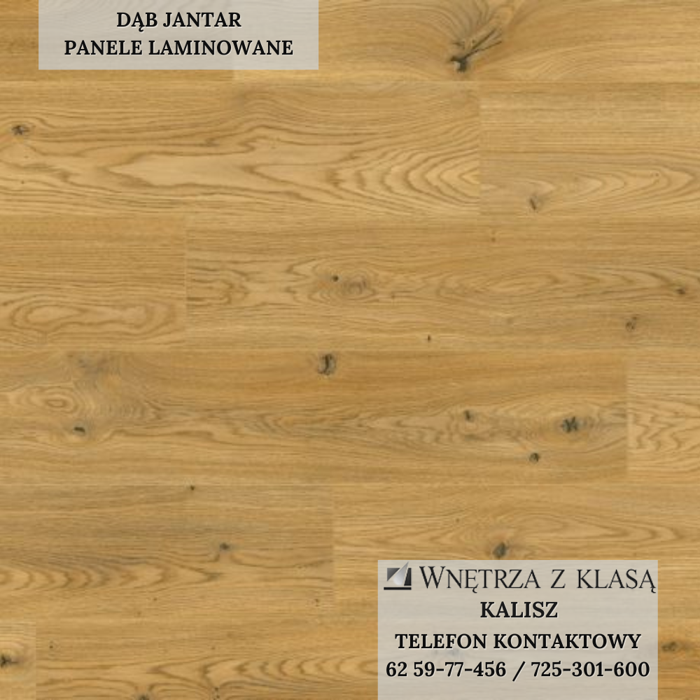 Panele laminowane dąb Jantar