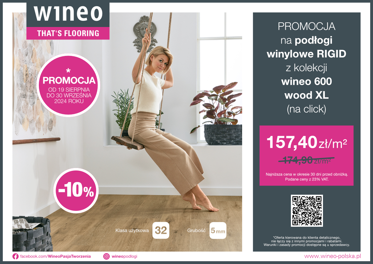 Promocja na podłogi winylowe