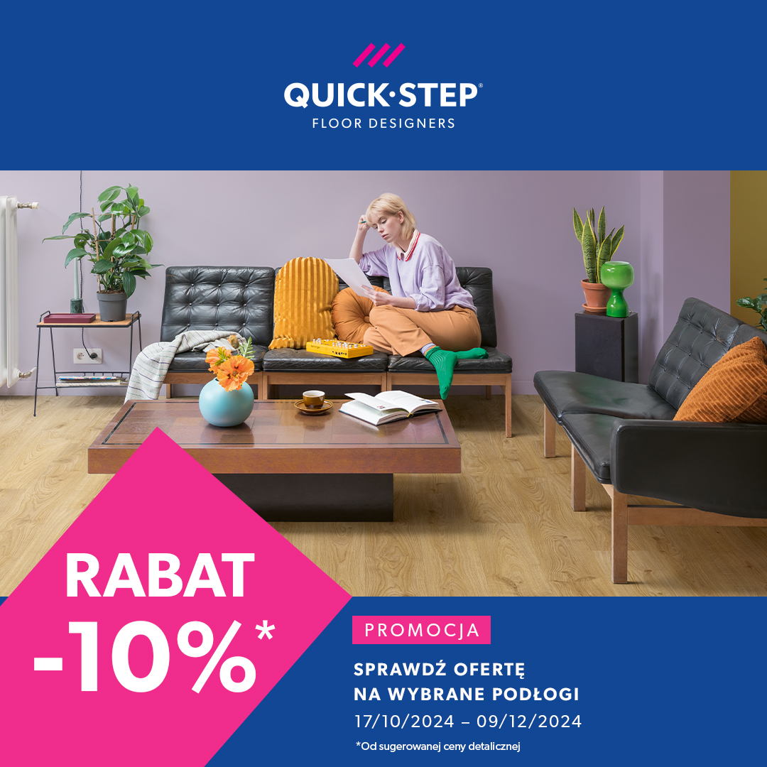 Promocja na podłogi Quick-Step